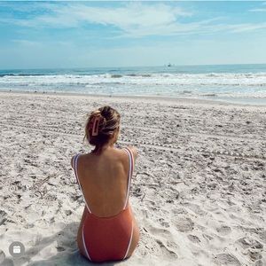 Lainsnow Ocean Isle One Piece- Sangria